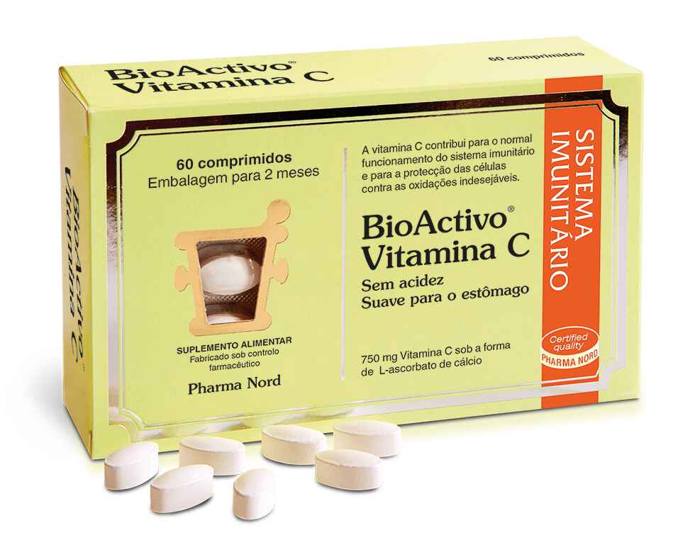 Bioactivo Vitamina C  60 Comprimidos