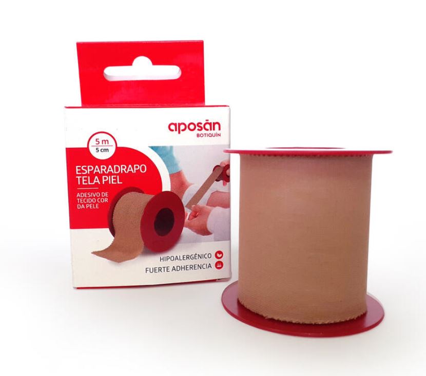 Aposan Adesivo Cor Pele 5mx5cm