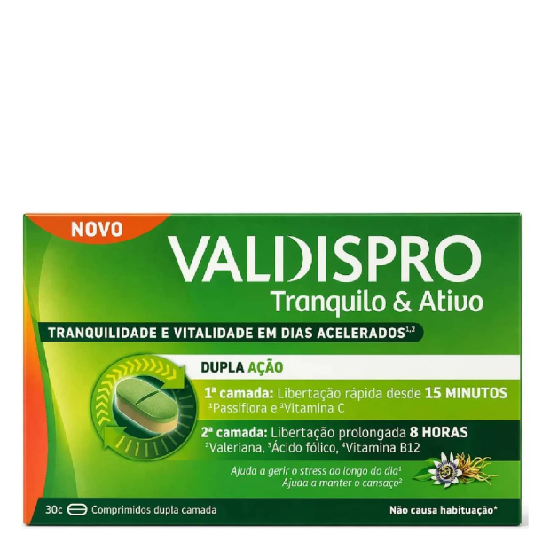 Valdispro Tranquilo & Ativo Comprimidos X30