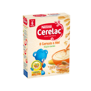 Nestlé Cerelac Farinha 8 Cereais e Mel 6M    250g