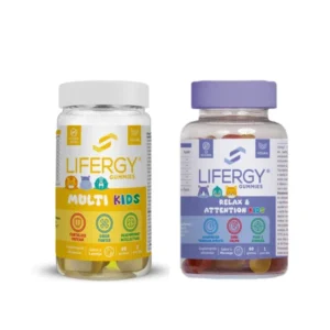 Lifergy Pack Gummies - Multi Kids X60 + Relax & Attention Kids X60