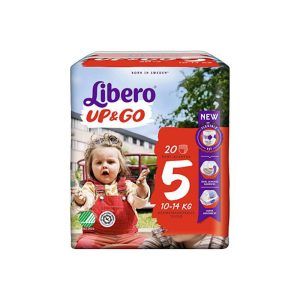 Libero Up & Go Fraldas 5 (10-14 Kg) x20 10 libero upgo 5 10 14kg 20uni