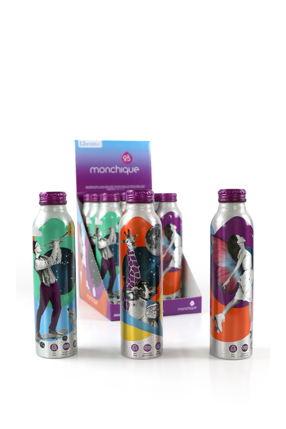 Monchique Água Mineral Alcalina pH 9,5   500ml - Image 2