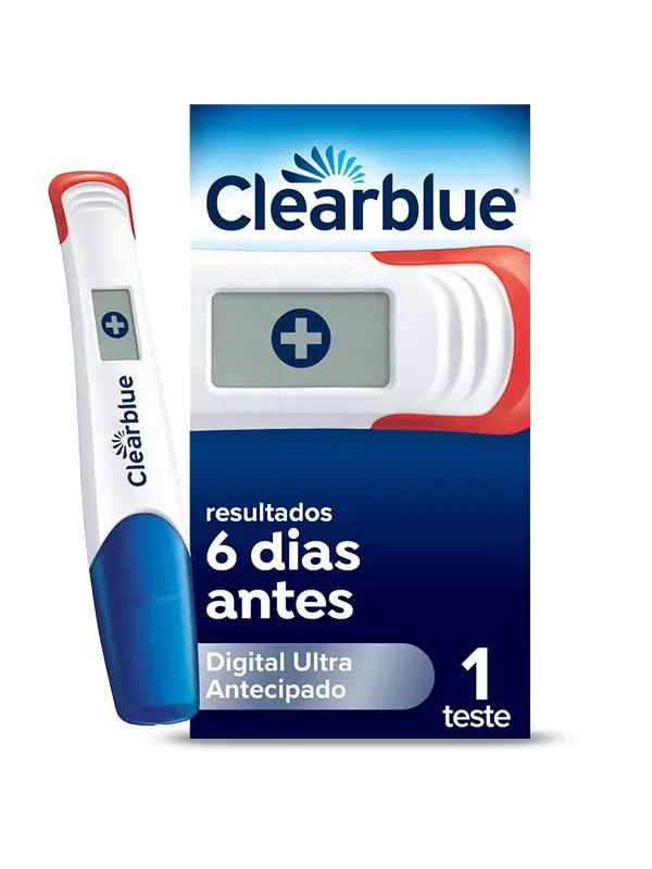 Clearblue Teste de gravidez digital ultra antecipado