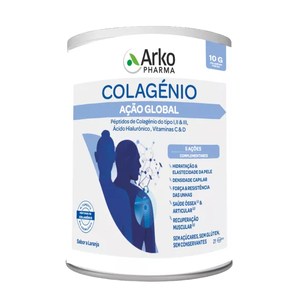 Arkopharma Colagénio Ação Global Pó260G 1 Arkopharma Colagénio Ação Global Pó260G