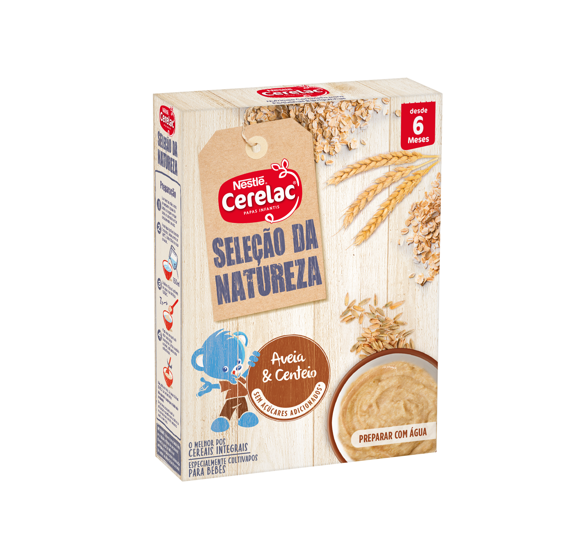 Cerelac Sel Nat Papa Avei/Centeio 240G