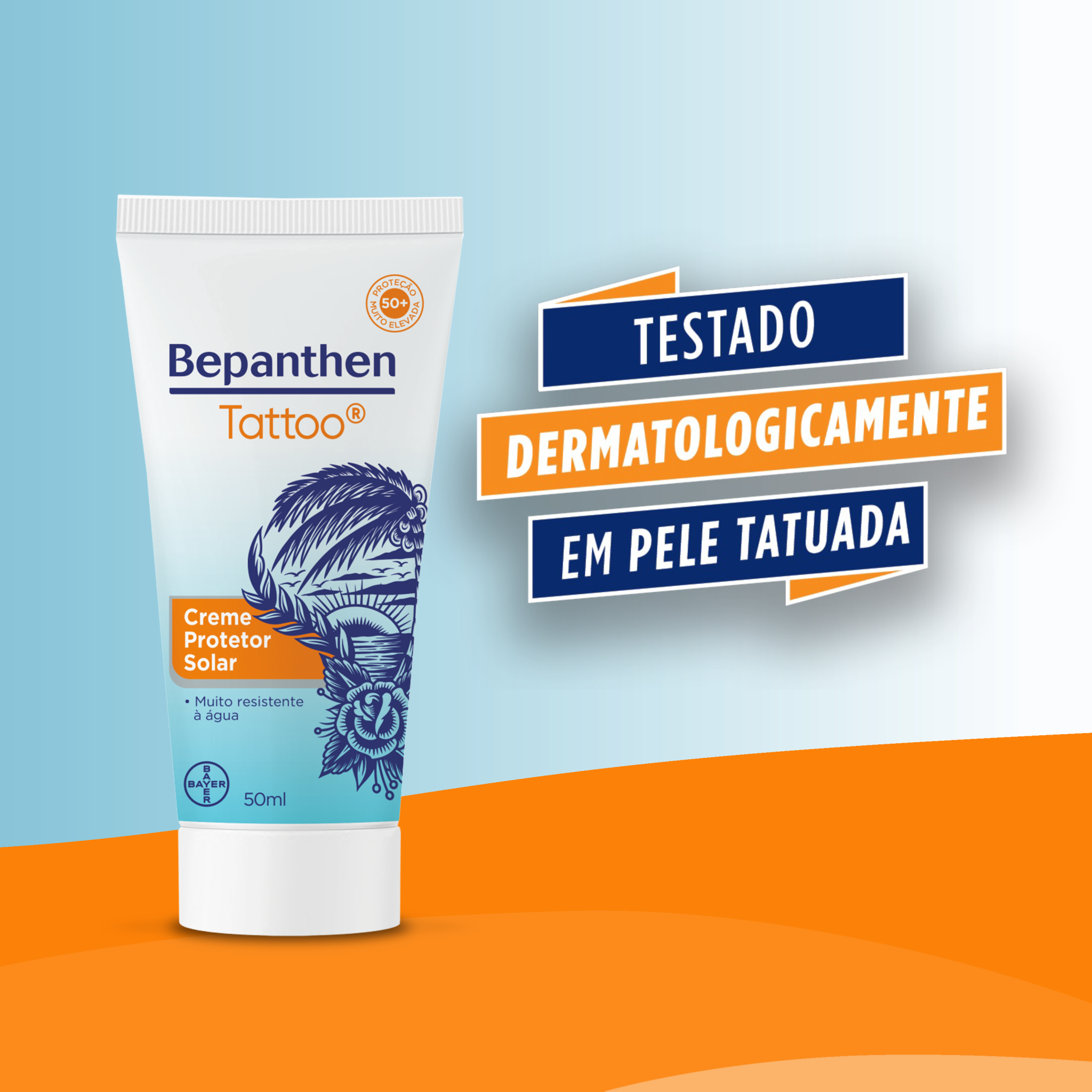 Bepanthen Tattoo Cr Prot Sol SPF50+50ml 1 Bepanthen Tattoo Cr Prot Sol SPF50+50ml