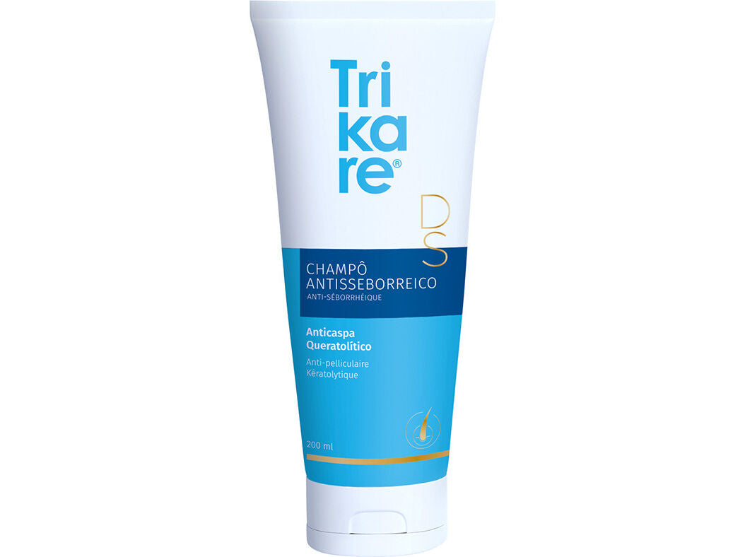 Trikare DS Champô Antisseborreico e Anticaspa 200ml 1 Trikare DS Champô Antisseborreico e Anticaspa 200ml