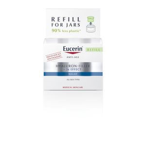 Eucerin HF 3Eff Cr Noit Rec 50Ml 10 7252890 Creme de Noite Refill 50ml Packaging