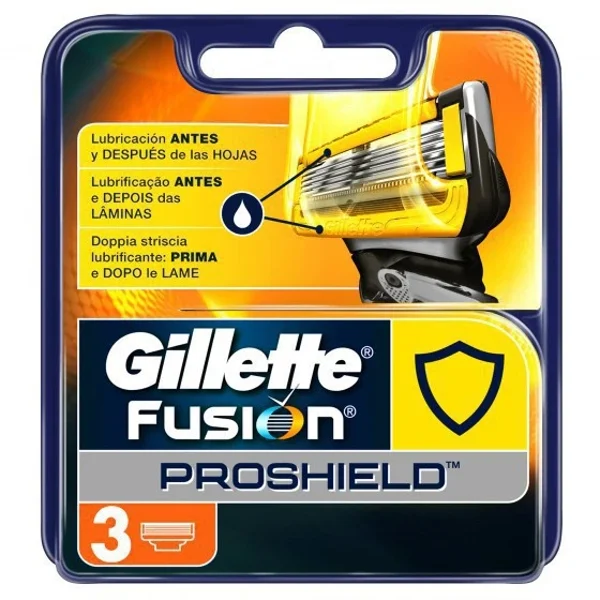 Gillette Fusion Proshield Carregador X3