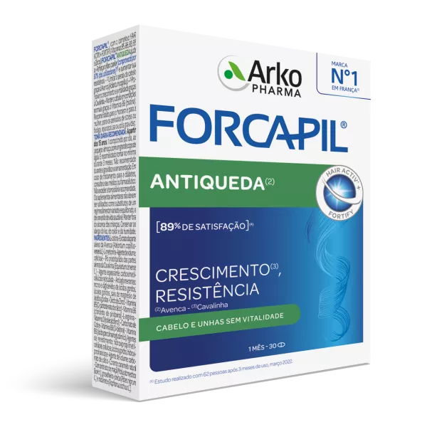 Suplemento Alimentar Forcapil Antiqueda e Unhas