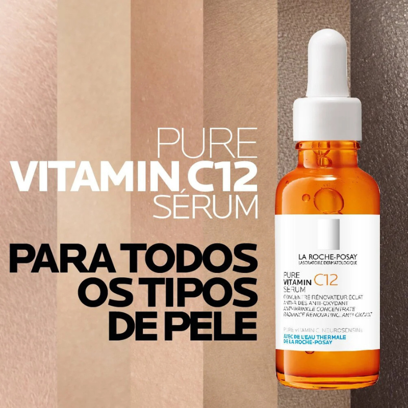 La Roche-Posay Pure Vitamin C12 Sérum 30ml 1 La Roche-Posay Pure Vitamin C12 Sérum 30ml