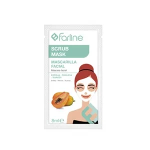 farline mascara facial scrub 8ml