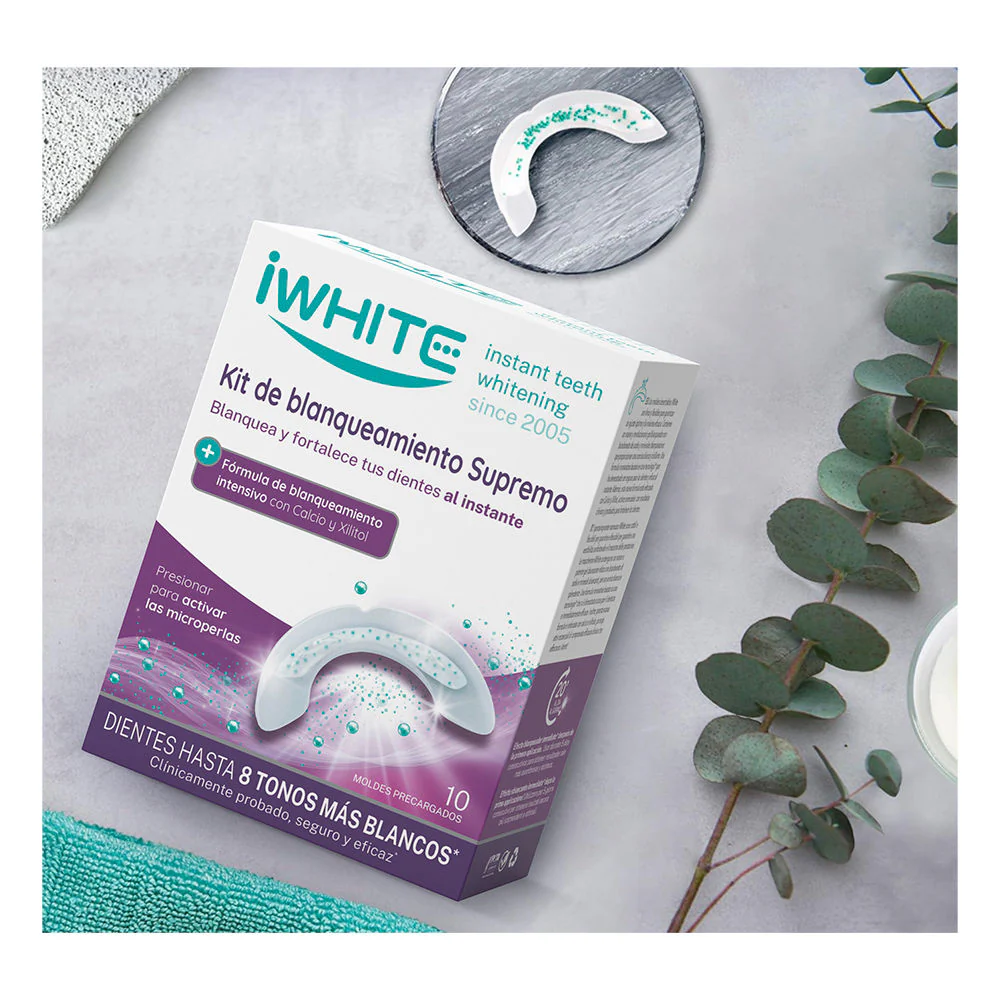 iWhite Superior Branqueador de Dentes 10 Moldes