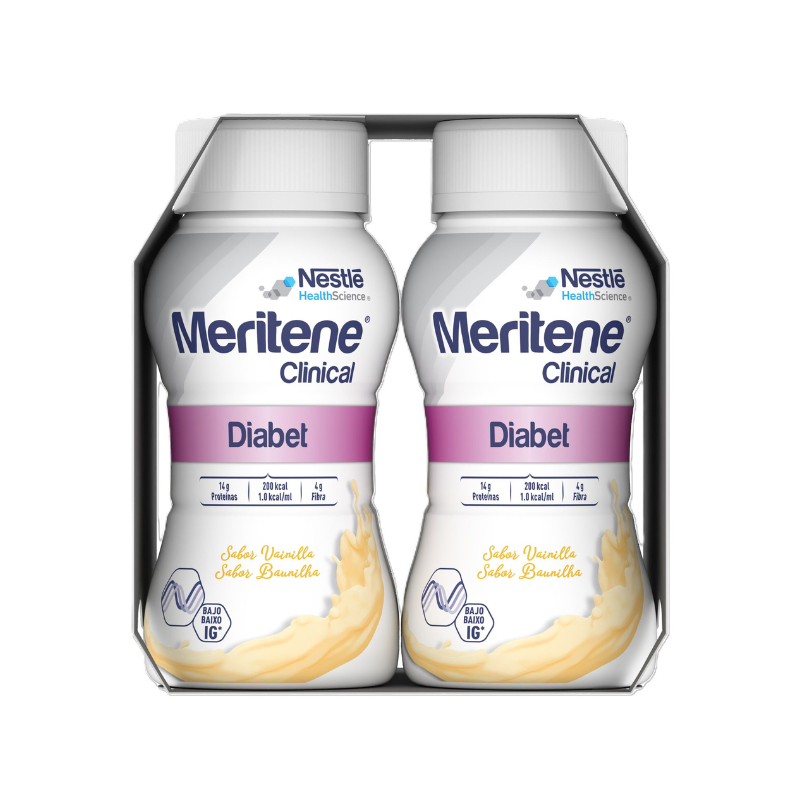 Nestlé Meritene Clinical Diabet Baunilha 200ml  X4 - Image 2
