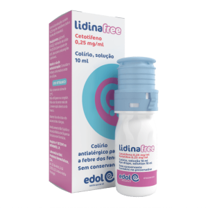 Lidinafree 0.25 Mg/ml Colírio, Solução Frasco - 10ml