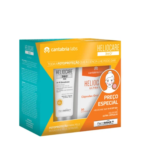 Heliocare 360 MD Emulsão + Ultra D 30 Cápsulas 1 Heliocare 360 MD Emulsão + Ultra D 30 Cápsulas