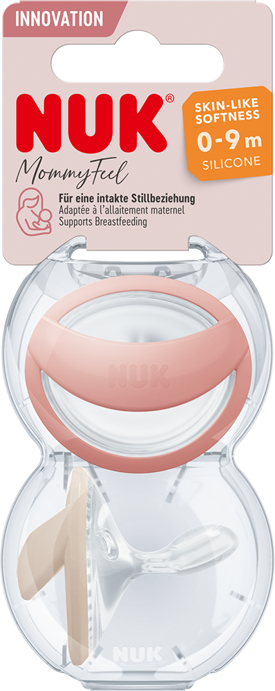 Nuk Mommy Feel Chupeta Silicone  0-9M  Rosa   x2 unidades - Image 10