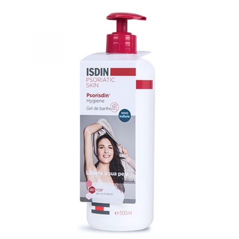 ISDIN PSORISIDIN Bath gel 500ML - Gel de banho para higiene da pele com psoríase
