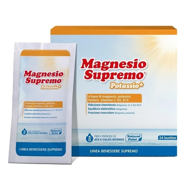 Magnesio Supremo Potassio+ Saquetas 4,8G X24