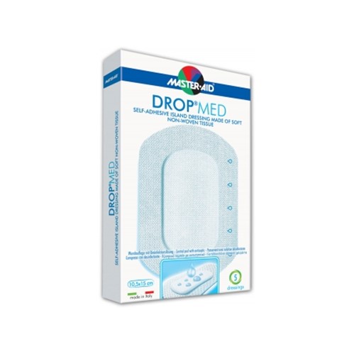 Master-aid DROP MED Penso Esterilizado 5 pensos –  10,5 x 20 cm