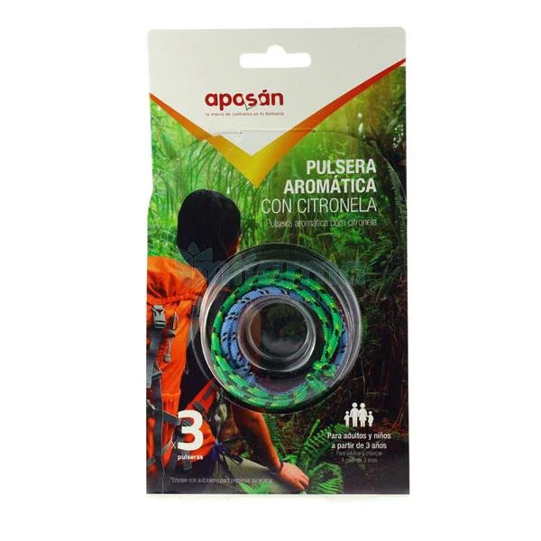 Aposan Pulseira Aromática Citronela no Marinheiro