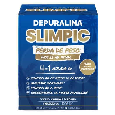 Depuralina Slimpic 15 Saquetas  6,6 gramas