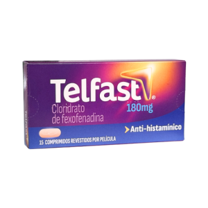 5899463 telfast 180 180mg blister 15 unidades comprimidos