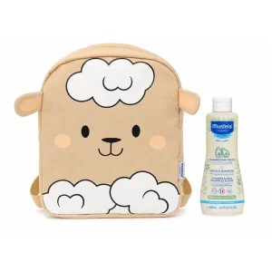 7295345 mustela bebe champo suave 500ml com oferta de mochila caozinho