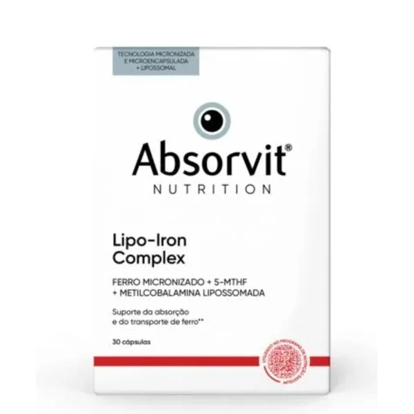 Absorvit Nutri Lipo-Iron Complex Cápsulas X 30