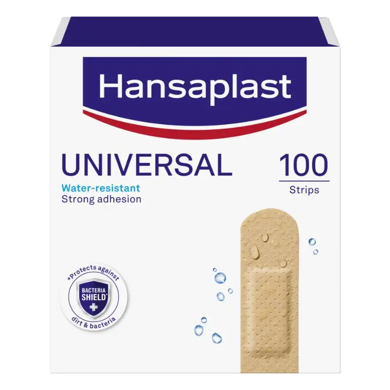Hansaplast Universal Pensos à prova de água, Caixa 100 Unidade(s)
