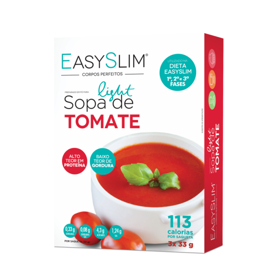 Easyslim Saq  Sopa Light Tomat 33g X 3