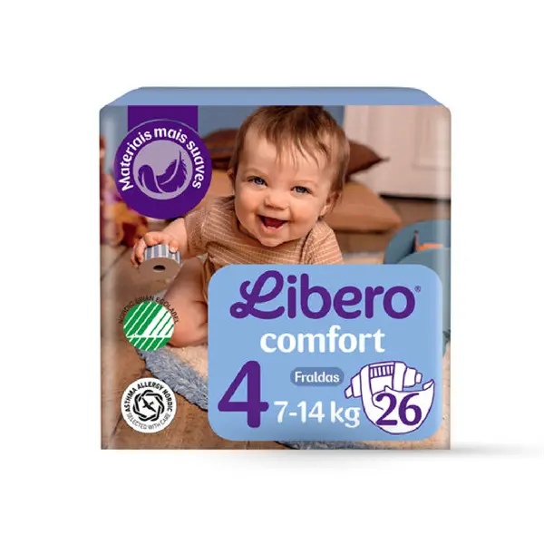Libero Comfort_4_Fralda_7-14Kg (X26 unidades)