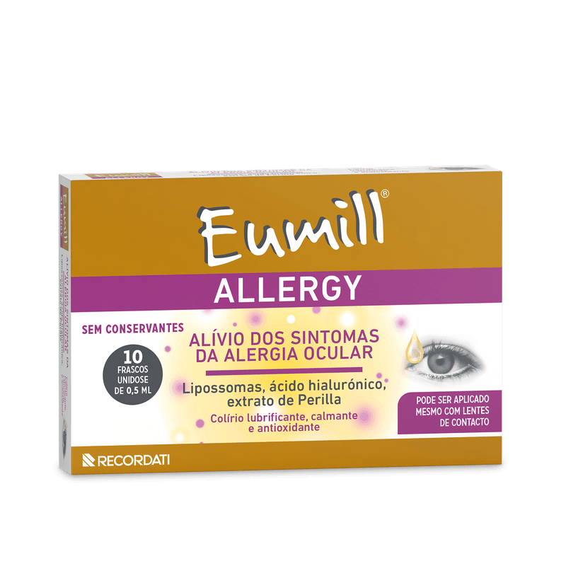 Eumill Allergy Colírio 10 x 0.5ml 1 Eumill Allergy Colírio 10 x 0.5ml