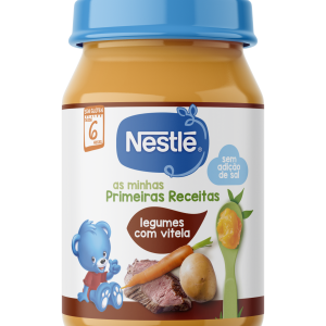 Nestlé Boião Legumes C/Vitela 190G 6M+