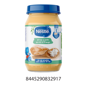 Nestlé Boião Arroz C/Frango 190G 6M+