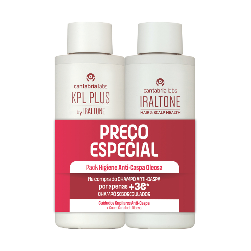 KPL Plus Champô Anticaspa + Iraltone Champô Seboregulador