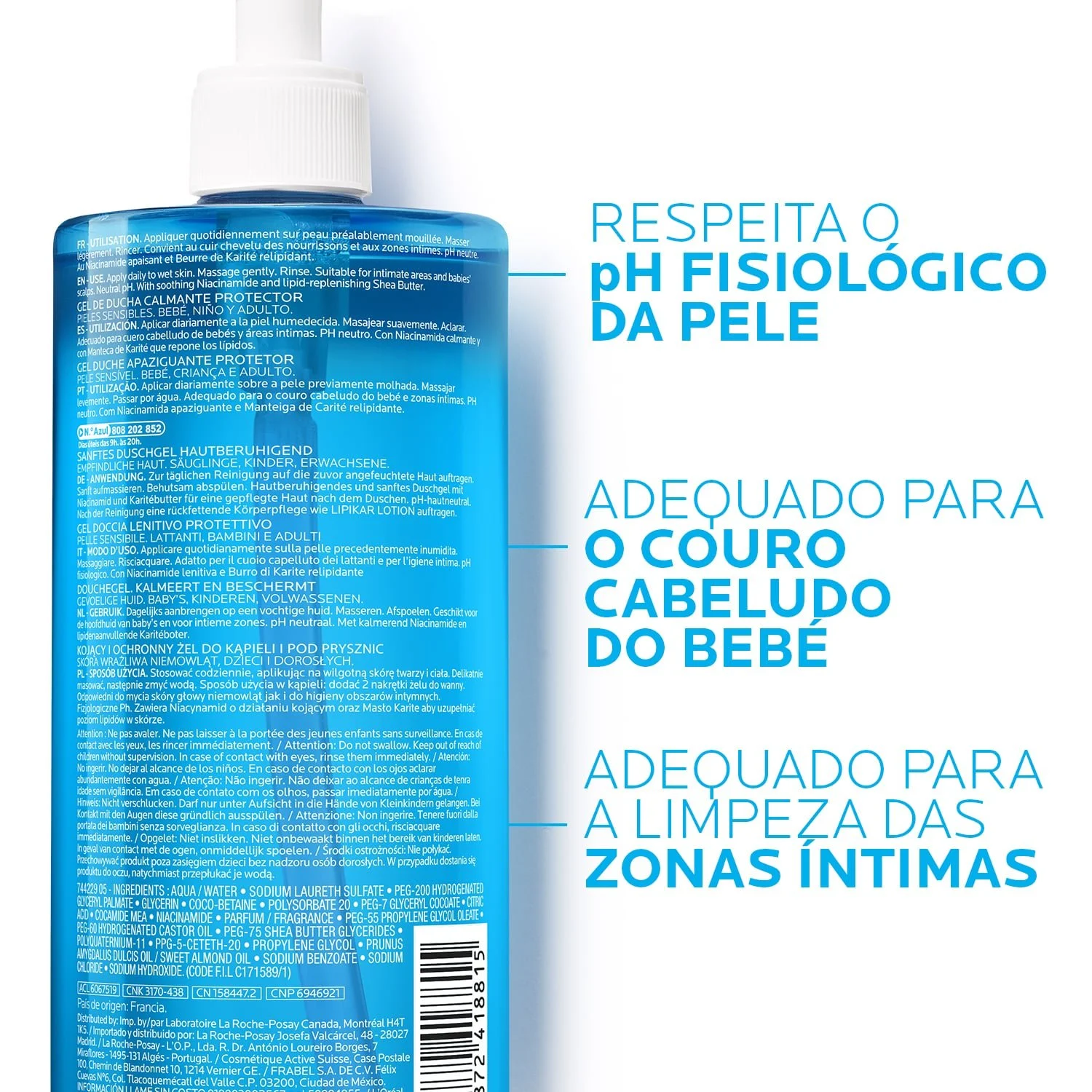 La Roche Posay Lipikar Gel Lavante 1L - Image 2