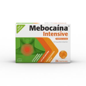 Mebocaína Intensive Pastilhas Laranja