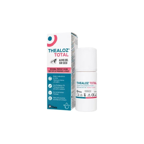 Thealoz Total Alívio do Olho Seco Solução Oftálmica 10ml
